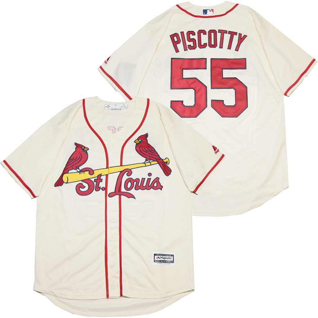 Cardinals 55 Stephen Piscotty Cream Cool Base Jersey,We sell and wholesale Cardinals 55 Stephen Piscotty Cream Cool Base Jersey on line form chian!